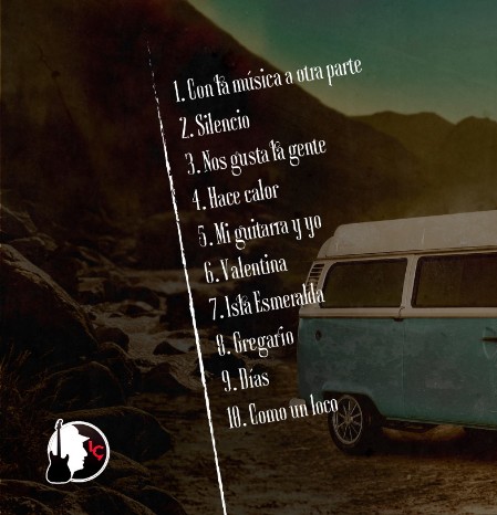 Reverso segundo disco de Luis Cruz y la Furgoband, "Con la música a otra parte"